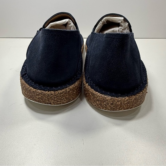 NIB Birkenstock Callan Dark Blue Suede Loafers Size 41 EU Women’s 10/Mens 8 - Picture 4 of 11